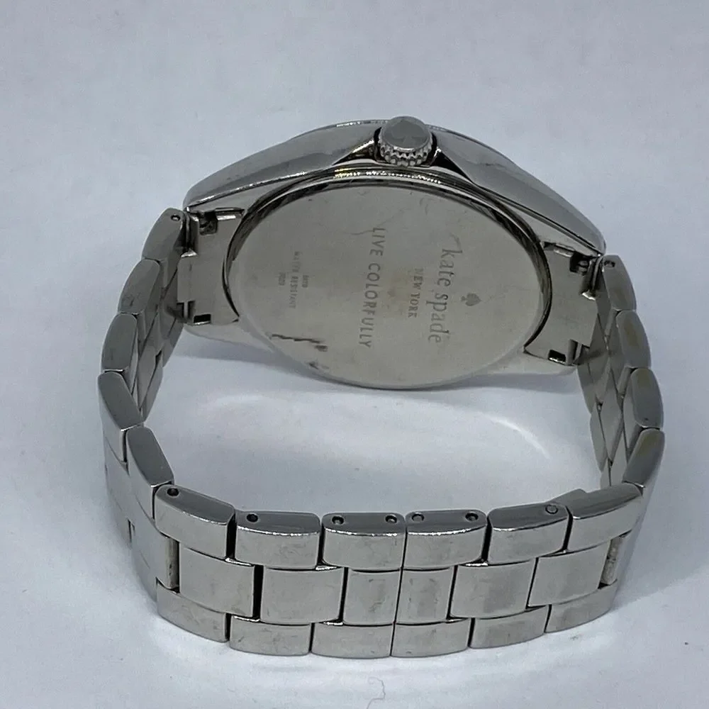 Kate Spade New York 0029 Women's Stainless Steel Silver Analog Dial Watch XX589